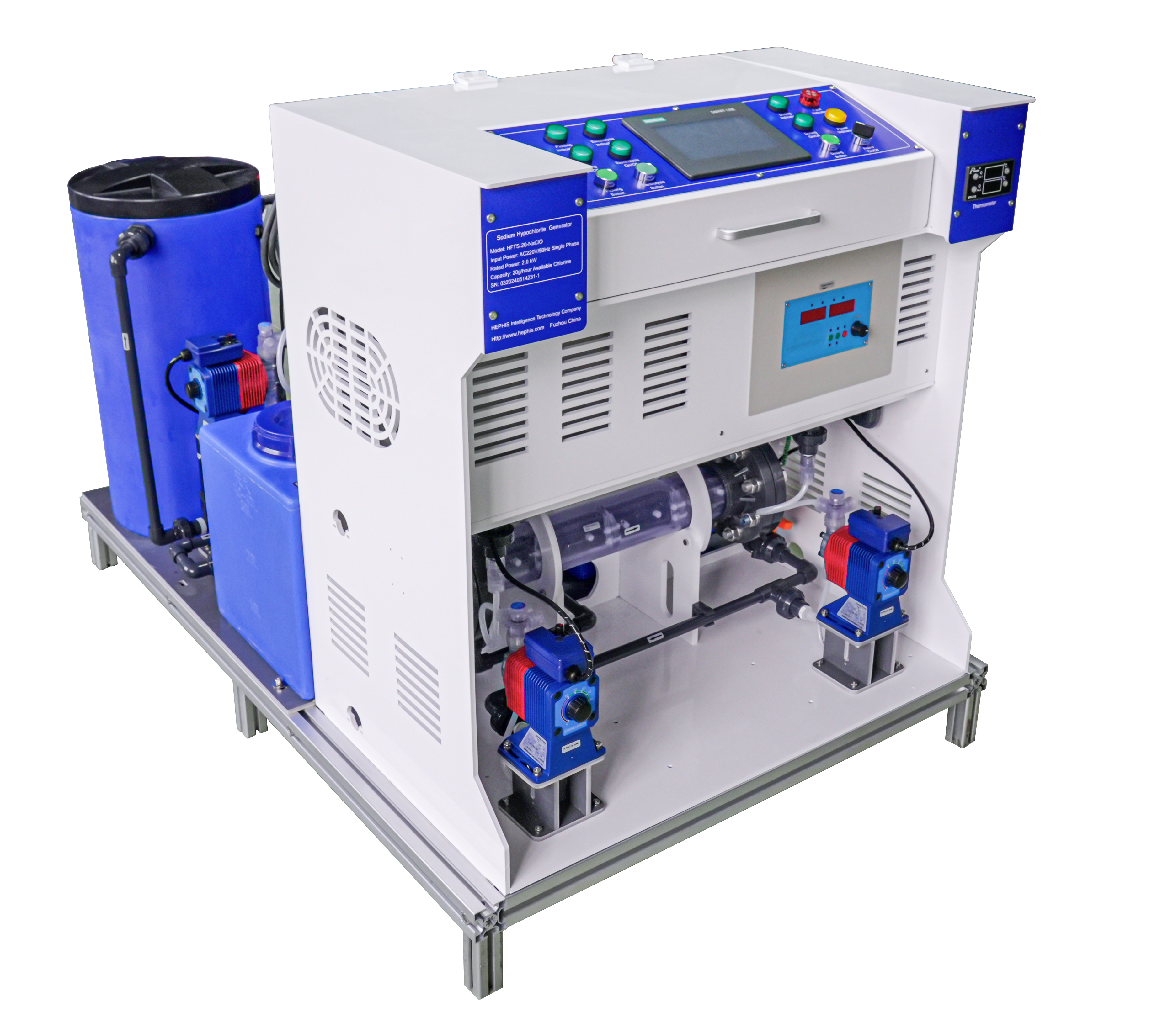 HFTS-20-NaClO Sodium Hypochlorite Plant Generator 